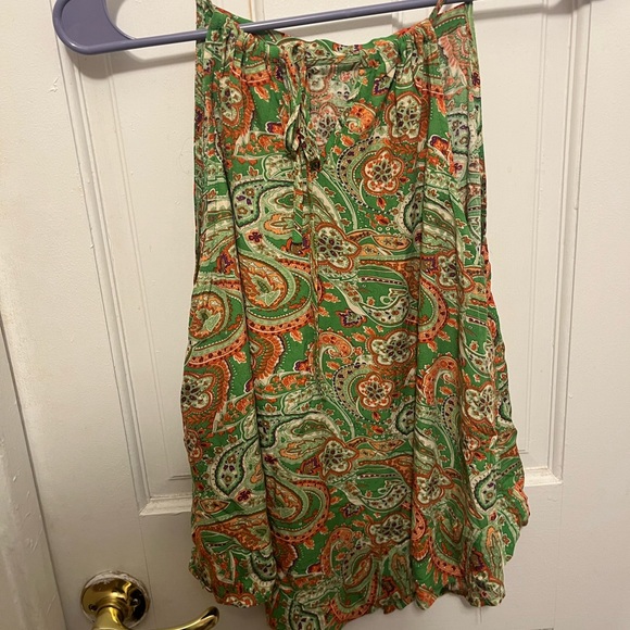 Natural Life Green Halter Top XS - Picture 2 of 2